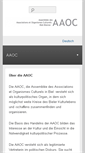 Mobile Screenshot of aaoc.ch